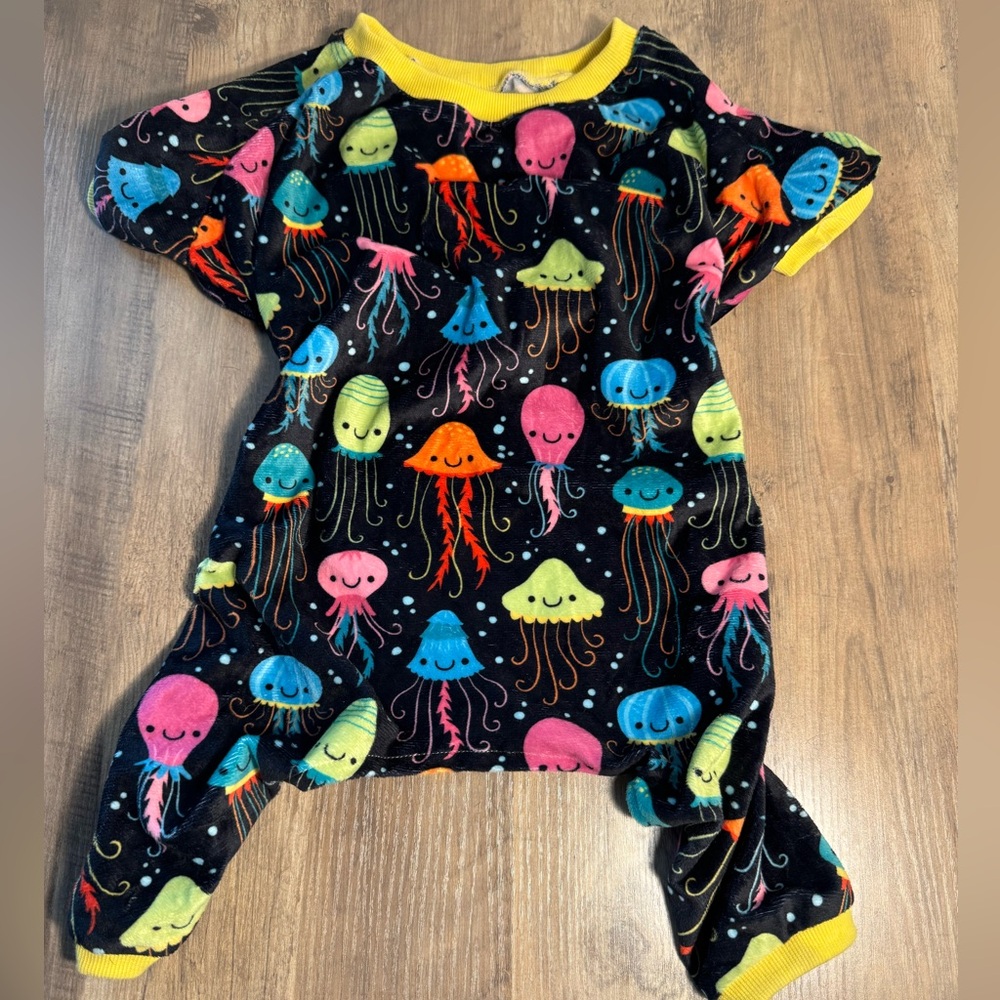 Cute Bone Small Breed Jellyfish Dog Pajama